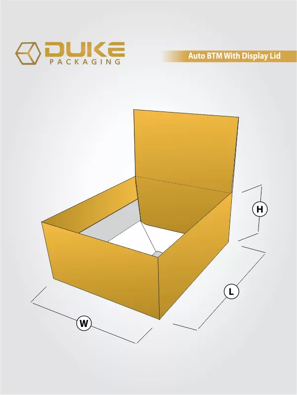 Auto Bottom Display Lid Boxes