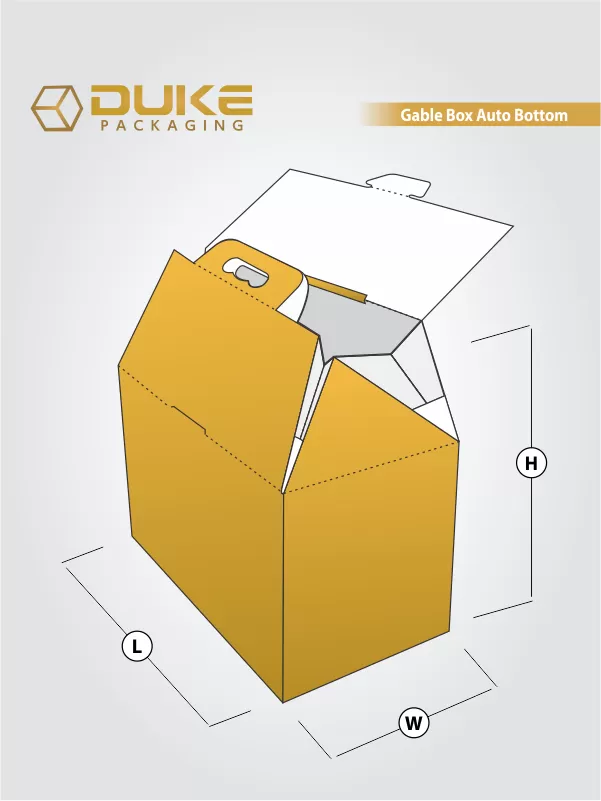 Gable Box Auto Bottom Boxes